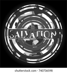 Salvation grey camo emblem