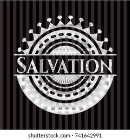 Salvation silver emblem or badge