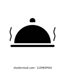 Salver icon vector icon. Simple element illustration. Salver symbol design. Can be used for web and mobile.
