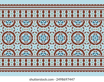 Salwar Pattern Seamless Australian aboriginal pattern Motif embroidery, Pixel Ikat embroidery vector Design for Print egyptian hieroglyphs tibetan geo pattern