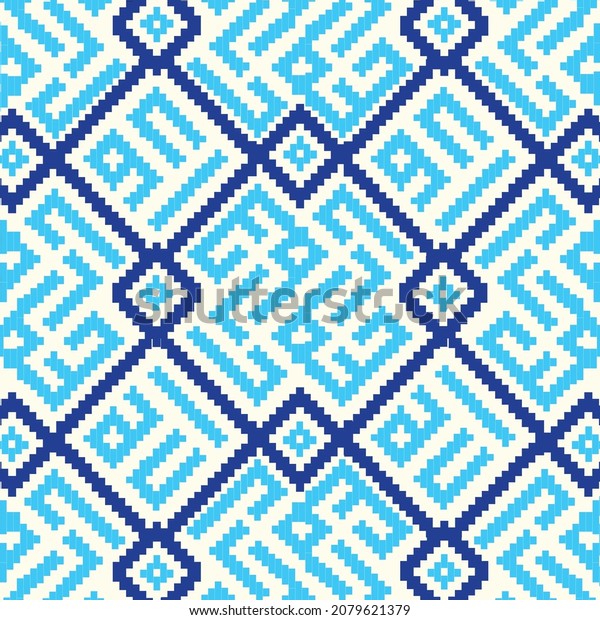 Samarkand Buildings Pattern Old School Artists Stock Vector (Royalty ...