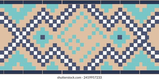 Patrones de la ciudad de Samarcanda en color azul. Patrón sin foco. Cultura de Uzbekistán. Edificios de Samarcanda