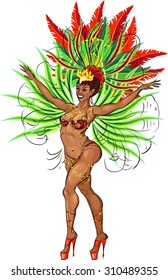 samba dancer