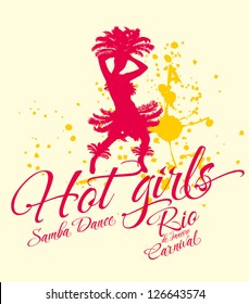 Samba Girls Vector Art