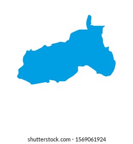 samdrup jongkhar region map in butan country