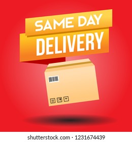 same day delivery flying box modern active style