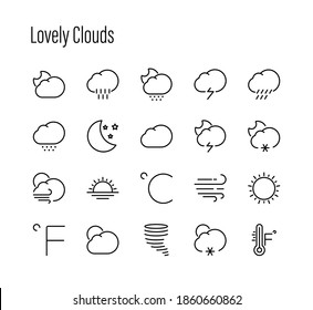 Same as the name suggests the icons set is created to give you sense of all the weathers and seasons on the go.