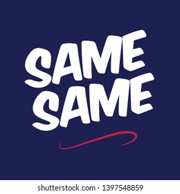 same same thailand color gradient quote