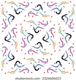 Sameless flower design pattern, for fabric and paper print.