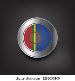 sami flag emblem vector