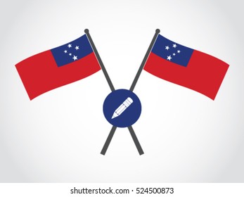 Samoa Emblem Author