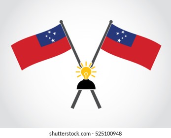 Samoa Emblem Bright Idea