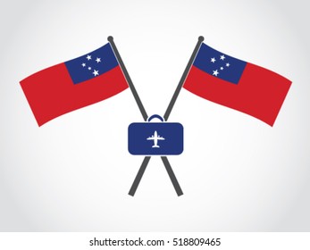 Samoa Emblem Business Trip