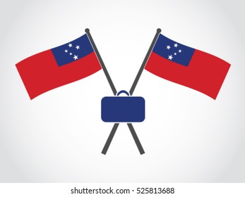 Samoa Emblem Work Duty