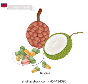 Samoa Fruit, Screw Pine, Pandanus Tectorius or Pandanus Odoratissimus. A Native Fruit of Samoa.