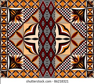 Samoan Siapo Pattern / Quilt