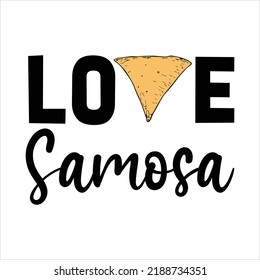Samosa T Shirt Design Image