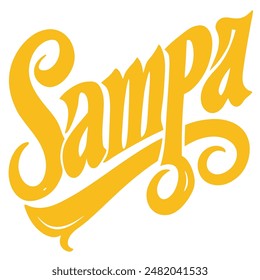 Sampa nickname of the city of São Paulo Brazil