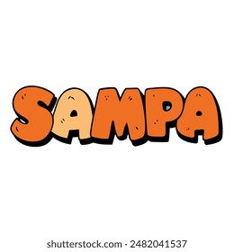 Sampa nickname of the city of São Paulo Brazil