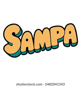 Sampa nickname of the city of São Paulo Brazil