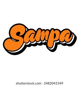 Sampa nickname of the city of São Paulo Brazil