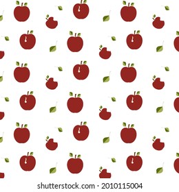 Una muestra de un huerto de manzanas. Jardín. Gusano, pestes.