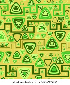 The sample of a background with triangles. Vector illustration