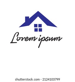 Sample building logo or illustration or clip art