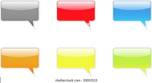 sample colored bubbles