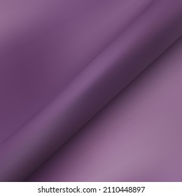 A sample of dark fabric with a rolled edge. Beauty and fashion, textiles.