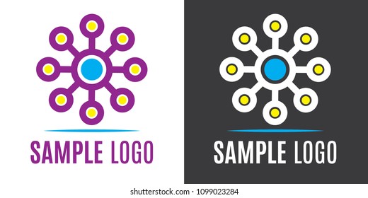 Sample emblem for educational, networking company
