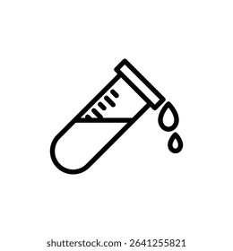 Sample icon outline set sign