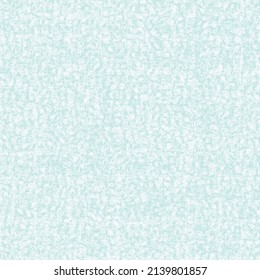 A sample of a light blue wool carpet. Mottled pastel wallpaper. Marbled background. Seamless pattern.