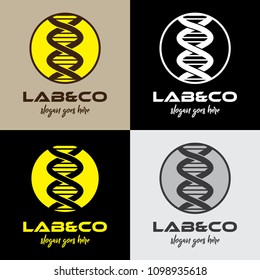 Sample logo design for lab company