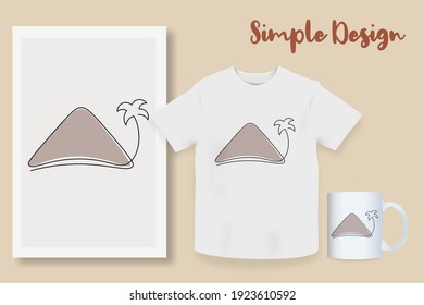 Sample product Continuous line sky sea mountain simple line summer poster postcard hand drawn vector illustration
portrait Mug, shirt, postcard