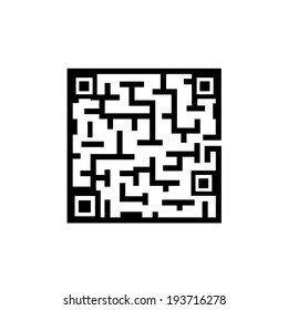 sample qr code ready to scan with smart phone 