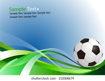 Sample text. Football ball