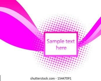 sample text here