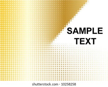 Sample Text Here - dots background