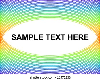 Sample text here poster