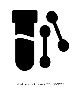 Sample Tube Icon Vector Symbol Design Illustration