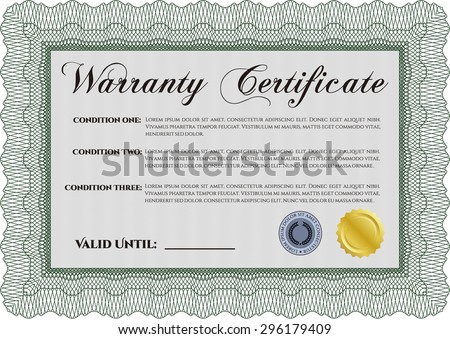 sample warranty certificate template with background very detailed complex border design - Warranty Certificate Template sample warranty certificate template with background very detailed complex border design - Warranty Certificate Template