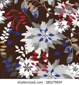 Samples Flower Vector Pattern 