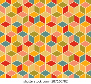 Samples geometric pattern. Style of quilt