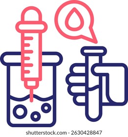 Samples Icon Color Vector Illustration