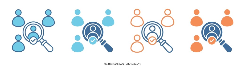 Sampling Different Icon Set Simple Style Collection