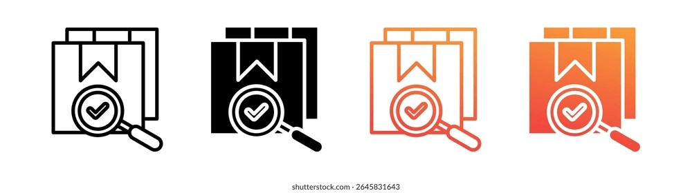 Vetor de Conjunto de Ícones de Estilos Múltiplos de Amostra