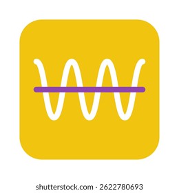 Ícone da ferramenta de amostragem, para web, app, infográfico, etc