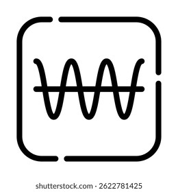 Ícone da ferramenta de amostragem, para web, app, infográfico, etc