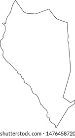 Sampson County Map In The State Of North Carolina